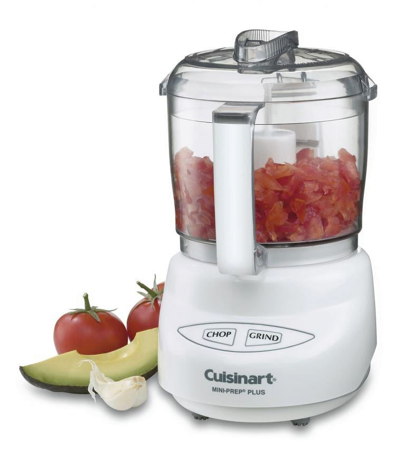 Cuisinart 4-Cup Mini-Prep Plus Food Processor, Brushed Stainless, Tested