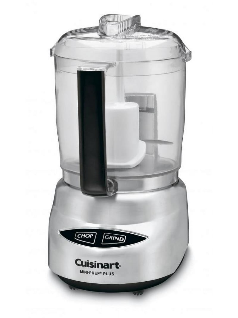 Cuisinart, Food Processor, Mini Prep Plus 4 Cup, Brushed Metal