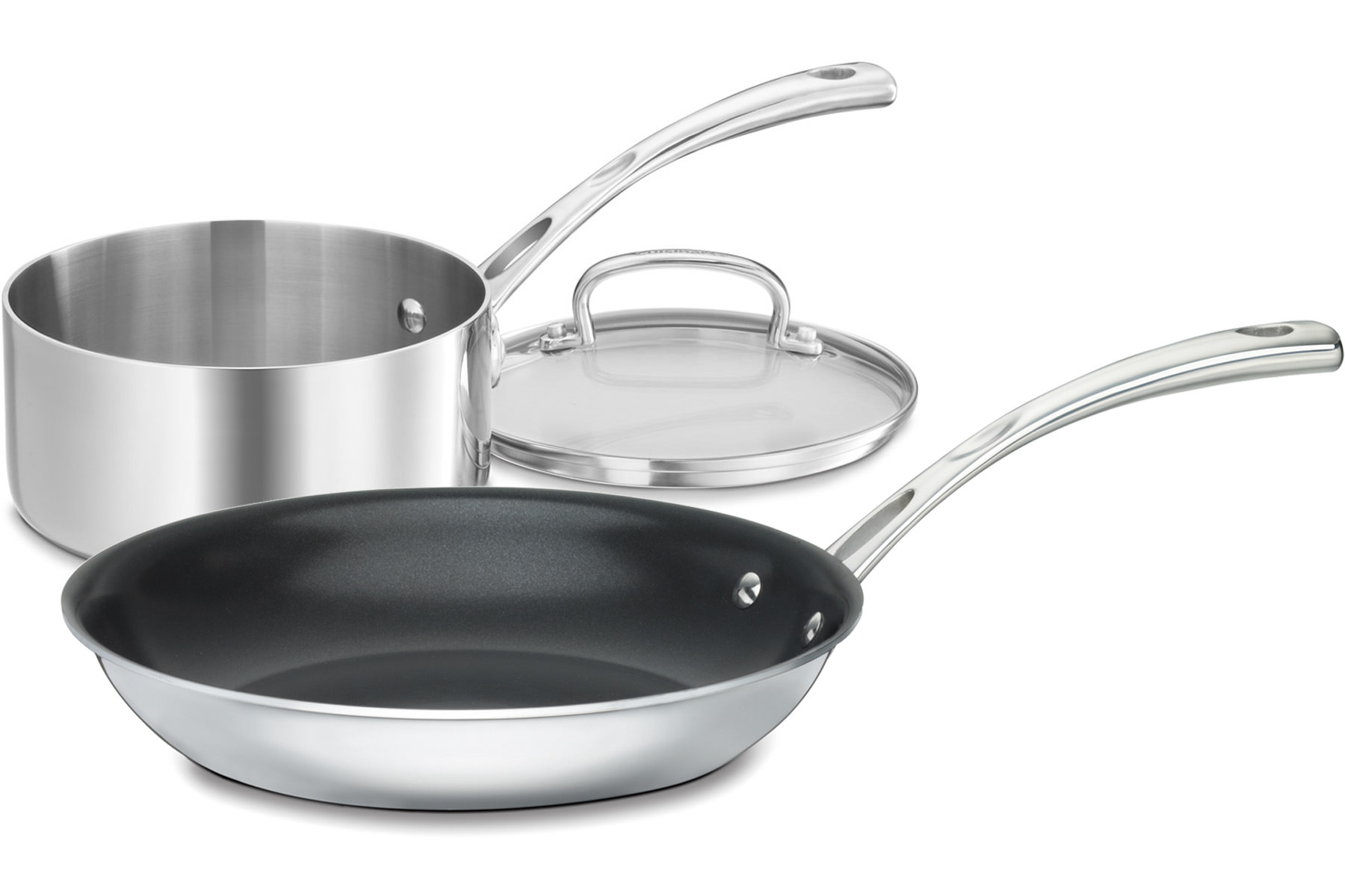 Cuisinart French Classic 3 Piece Non-stick Cookware Set, Fct21-10n3 - image 1 of 2