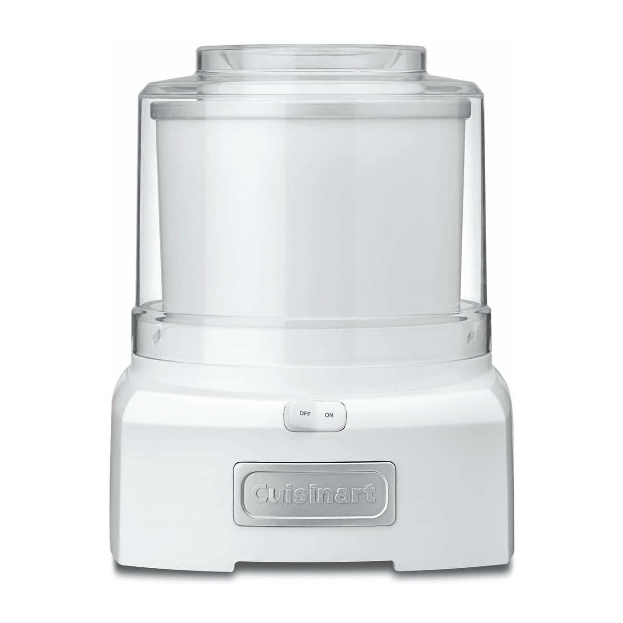 Cuisinart White Automatic Frozen Yogurt and Ice Cream Maker