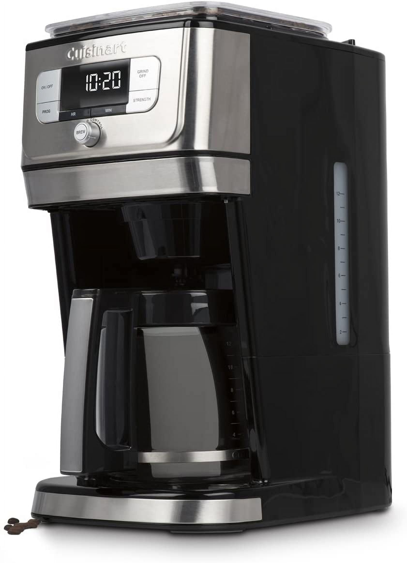 Cuisinart Automatic Coffeemaker Burr Grind And Brew 12 Cup