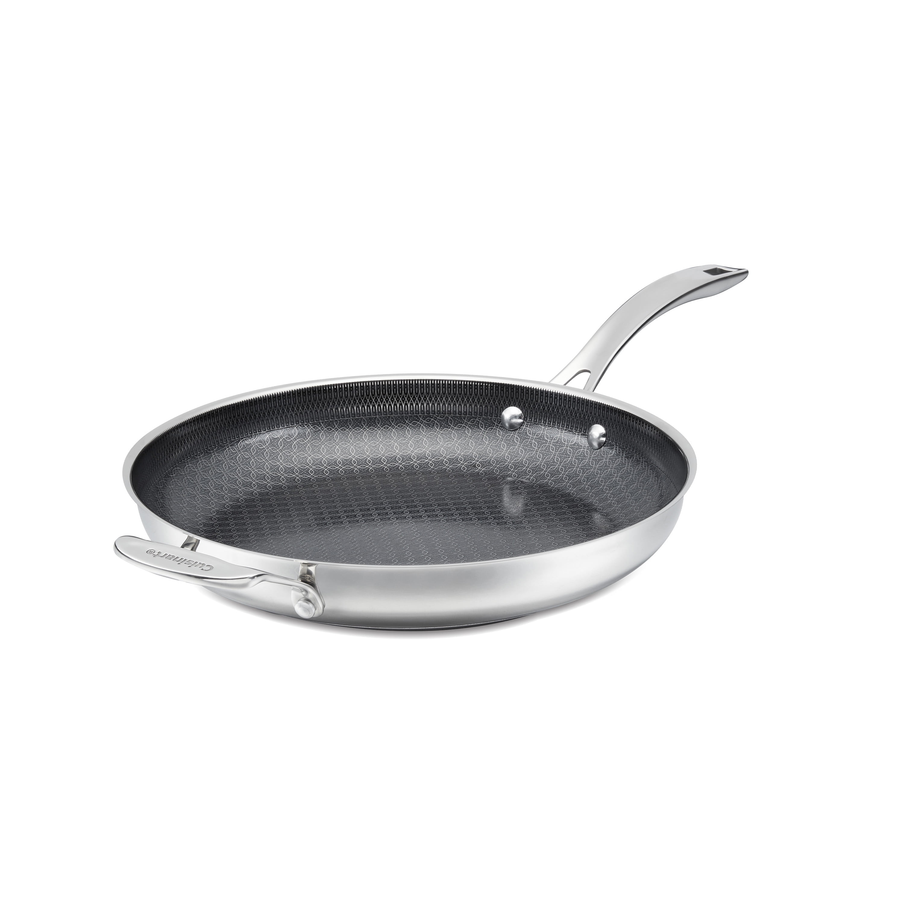 Cuisinart FusionPlus Stainless Steel 12" Skillet with Helper, FPS22-30H