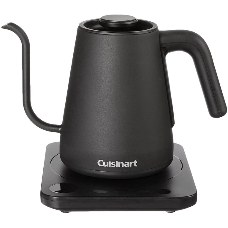 cuisinart outdoor electric kettle Kettle, 1500W Fast Heating, 6 Temp Presets, 1.7L watts provide fast heat Cuisinart - Digital Gooseneck Kettle
