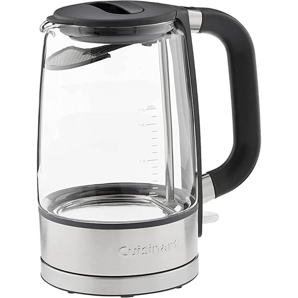 Cuisinart 1.7L Cordless Glass Electric Kettle with Stainless Steel Base