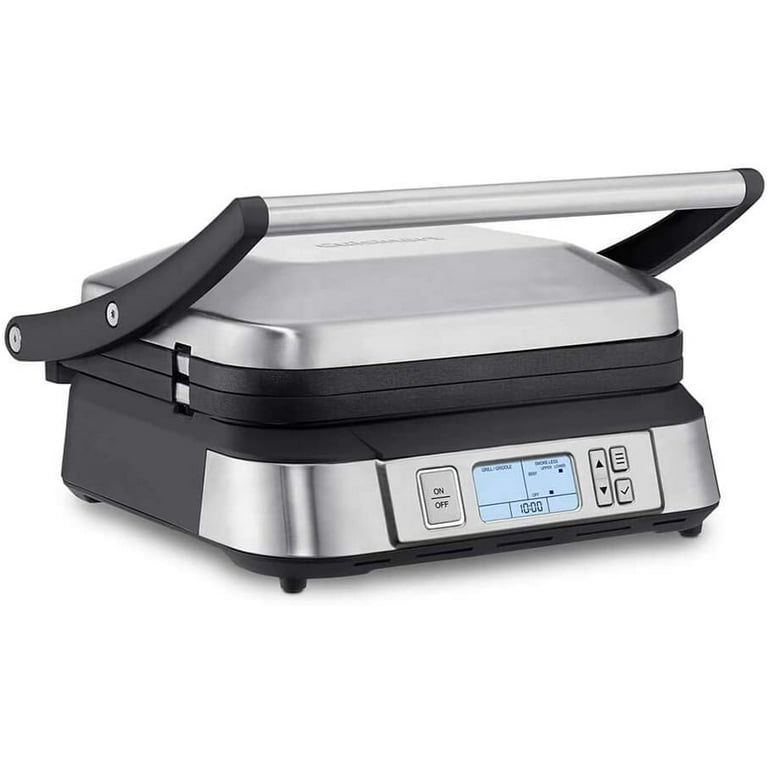 Cuisinart® Griddler + Removable Dishwasher-Safe Plates GR-4JCP, Color: Brsh  S/s - JCPenney