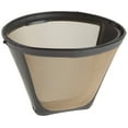 Cuisinart GTF Gold Tone Coffee Filter, 1012 Cup Cone, Burr Mill