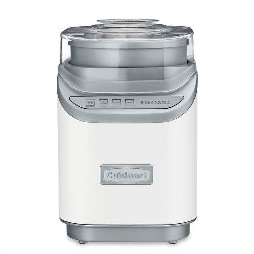 Cuisinart Gelateria Ice Cream Maker, 2 Quart Capacity, Presets for