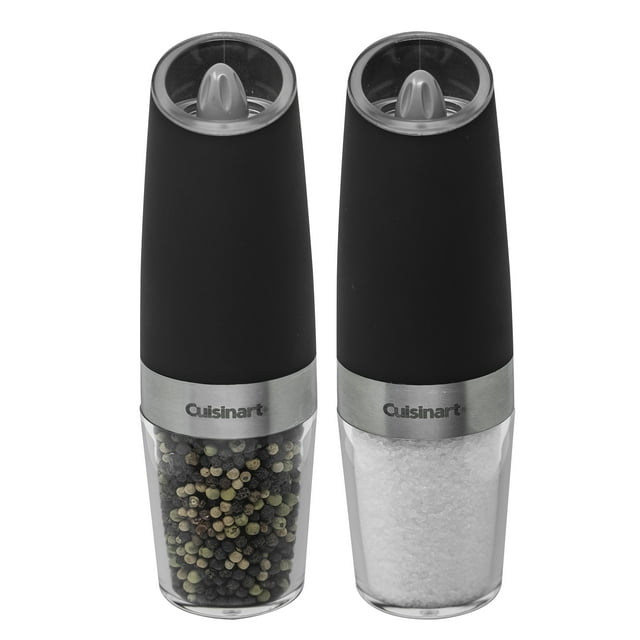 Cuisinart Gravity Salt and Pepper Spice Mill with Blue LED Light, 2/3