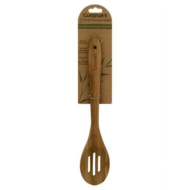 Cuisinart Set of 2 Bamboo Spoons (Solid & Slotted)