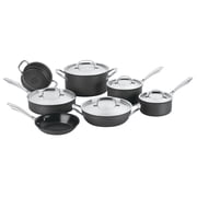 Cuisinart GreenGourmet 12-Piece Nonstick Cookware Set, Hard Anodized, 70 Percent Recycled