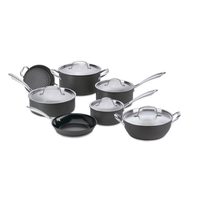 Cuisinart GreenGourmet 12-Piece Nonstick Hard Anodized Cookware