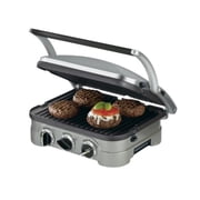 Cuisinart  Griddler  Indoor Grill, Griddle, and Panini Press Color, Stainless Steel, GR-4NNAS