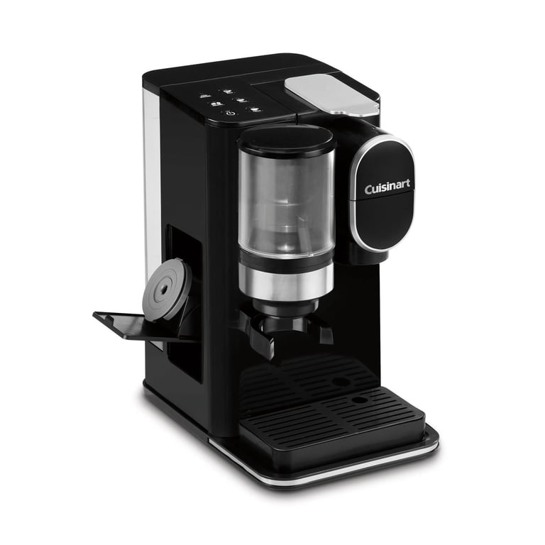 Cuisinart コーヒーメーカー ブラック Cuisinart Single-Serve Automatic Coffee Maker with Grinder, 100g