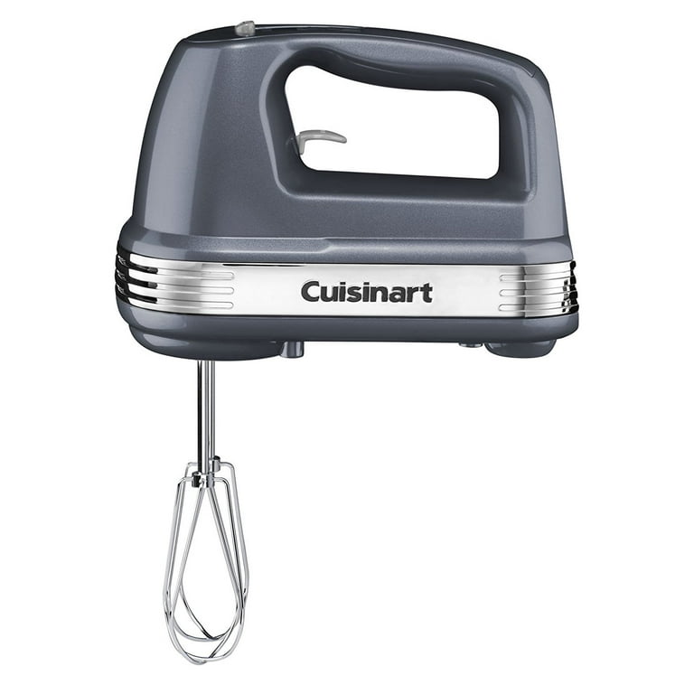 Cuisinart HM-70MGSLTFR 7 Speed Hand Mixer, Grey (Certified used)