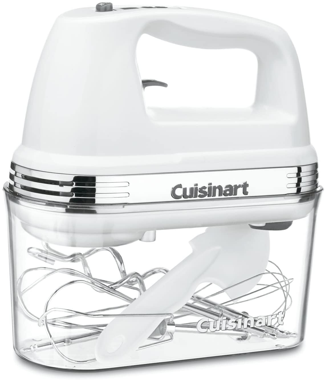 Cuisinart HM-90BCS Power Advantage Plus 9-Speed Handheld Mixer with Storage  Case, Brushed Chrome & Set of 3 Fine Mesh Stainless Steel Strainers