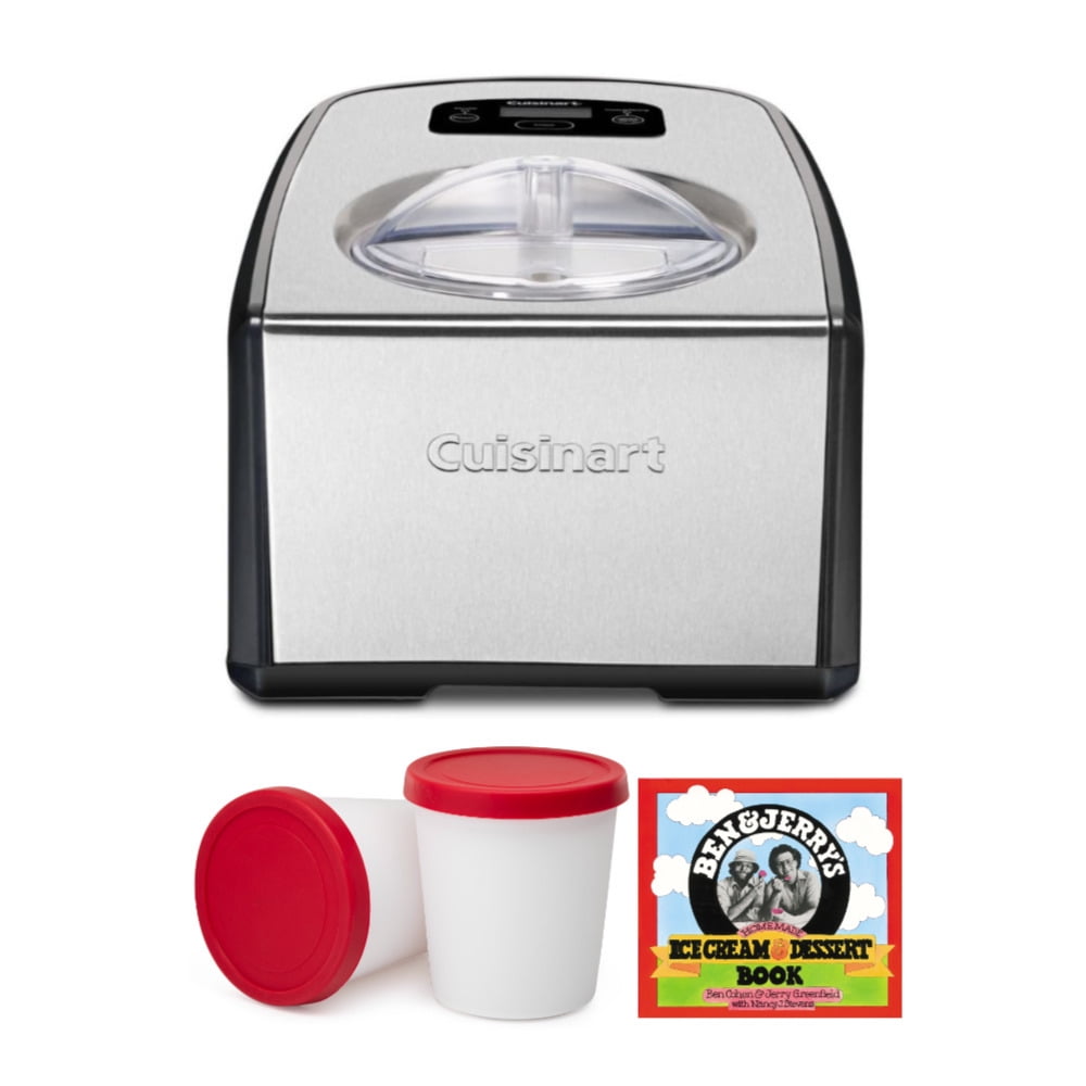 Cuisinart ICE100 Compressor Ice Cream and Gelato Maker with Dessert