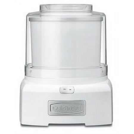 Cuisinart - 1.5-Quart Ice Cream and Sorbet Maker - White