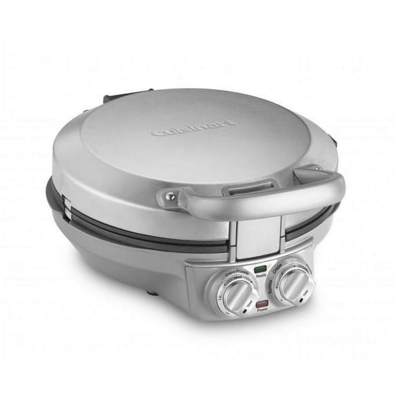 Cuisinart International Chef™ Stainless Steel Crepe/Pizzelle/Pancake Plus