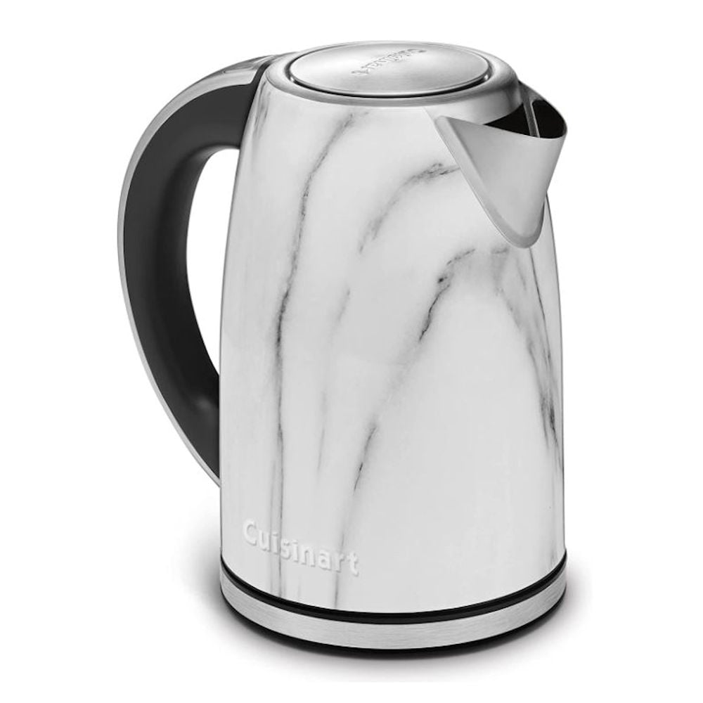  Electric Kettle by Cuisinart, 1.7-Liter Capacity, Cordless  1500-Watts for Fast Heat Up, Stay Cool Non-Slip Handle, Stainless Steel,  CPK-17P1 & DBM-8 Supreme Grind Automatic Burr Mill: Home & Kitchen