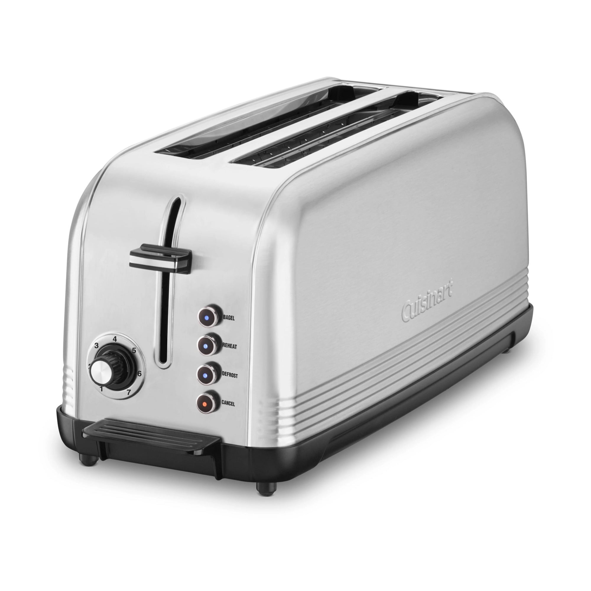 Cuisinart Silver Stainless Steel 2-Slice Long Slot Toaster