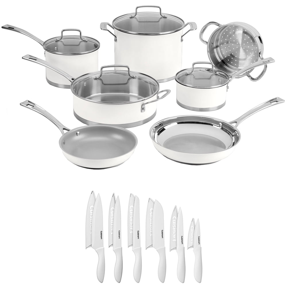 Cuisinart Professional Series Stainless-Steel 11-Piece Cookware Set