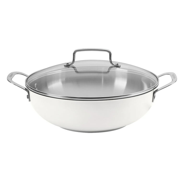 Cuisinart Anodized Non-Stick 12 Deep Fry Pan with Cover, 12 in