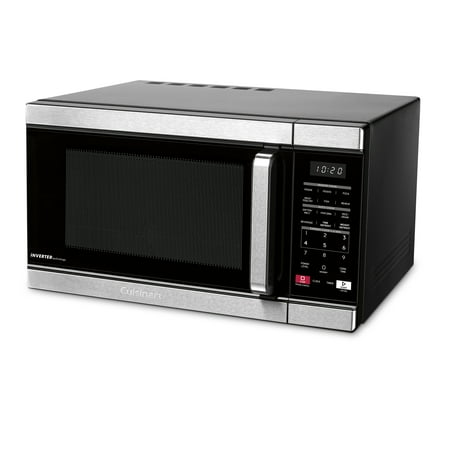 Cuisinart - 1.1 Cu. Ft. Microwave with Sensor Cooking - Black/Stainless