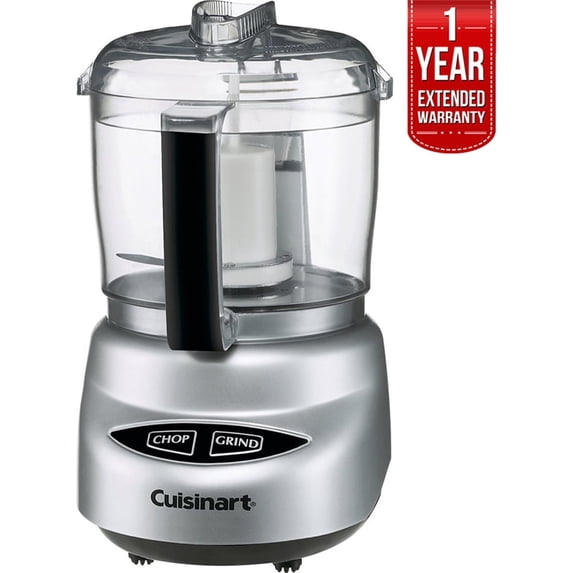 Cuisinart Mini Prep Plus Food Processor (DLC-2ABC) with 1 YR CPS Enhanced Protection Pack