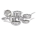 thumbnail image 1 of Cuisinart MultiClad Pro Triple Ply Stainless Cookware 12 Piece Set, 1 of 6