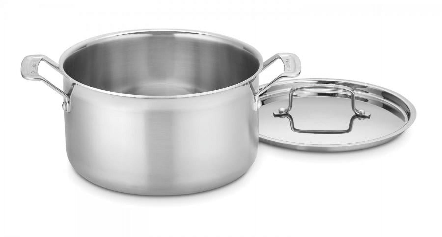 Cuisinart 6 qt. Stainless Steel Stock Pot with Lid & Reviews