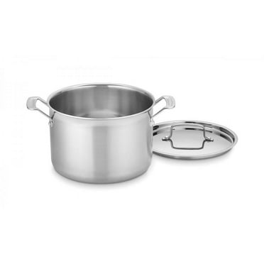 Cuisinart Multiclad Pro Tri-Ply Stainless Steel 8 Qt. Stockpot W/Cover