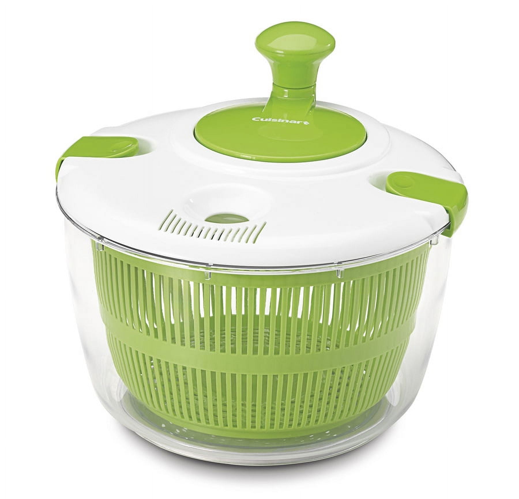 Cuisinart Non-Handled Lockable Green White Salad Spinner