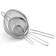 Cuisinart Mesh Strainer Set, Stainless Steel, 3 Piece