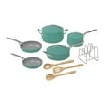 thumbnail image 1 of Cuisinart Nonstick Interiors 12-Piece Culinary Collection Set (Tailored Teal), 1 of 6