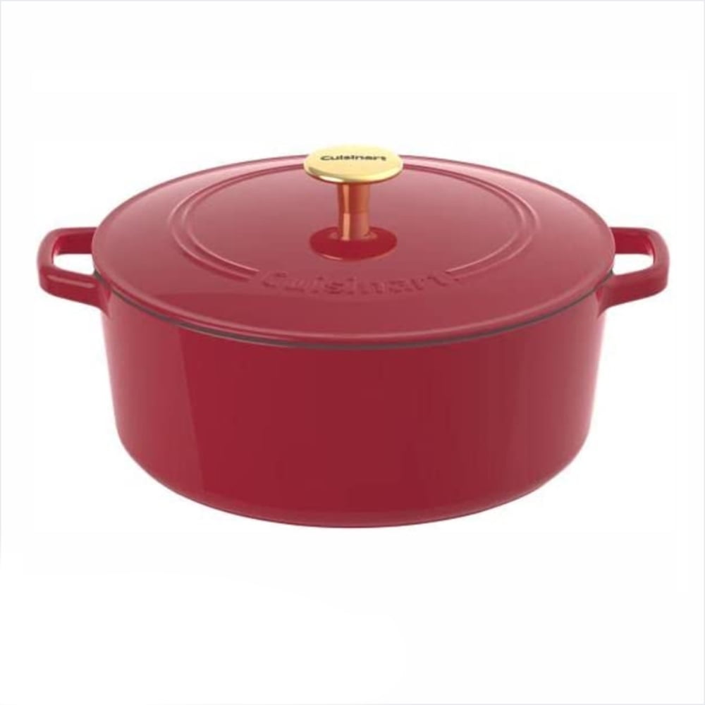 Cuisinart Chef's Classic Enameled Cast-Iron Casserole Dish - Thumbnail 5