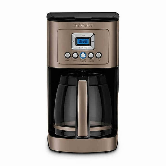 Cuisinart PerfecTemp 14-Cup Programmable Coffee Maker in Umber