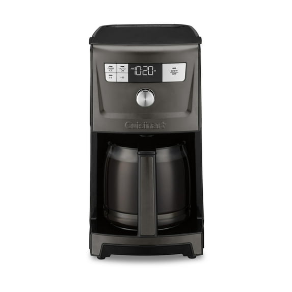 Open Box Cuisinart PerfecTemp 14-Cup Programmable Drip Coffee Maker, Brew Strength Control, Over Ice Function, Black Stainless Steel, DCC-3500BKS