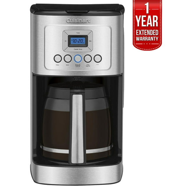 Cuisinart Perfect Temp 14Cup Programmable Coffeemaker Stainless Steel