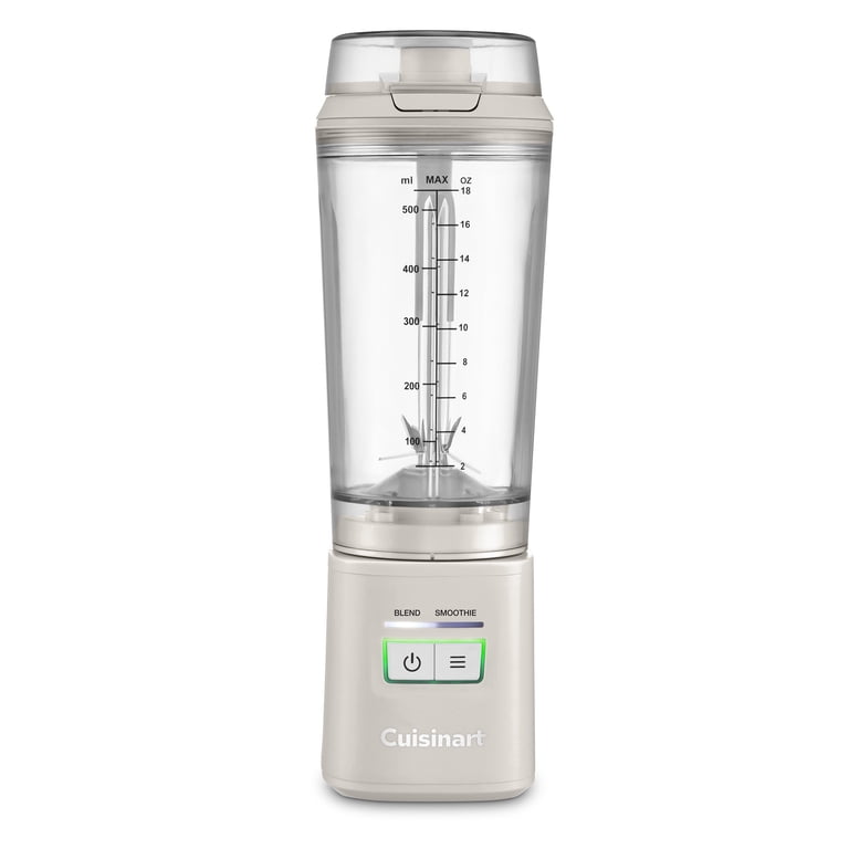 Cuisinart Personal Blender グレー PBL-100BJ Cuisinart, Personal Portable Blender, 18 oz, Cordless with USB