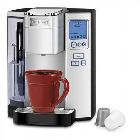 Cuisinart Premium Single Serve Brewer + Hot Water Coffee-Maker Combo