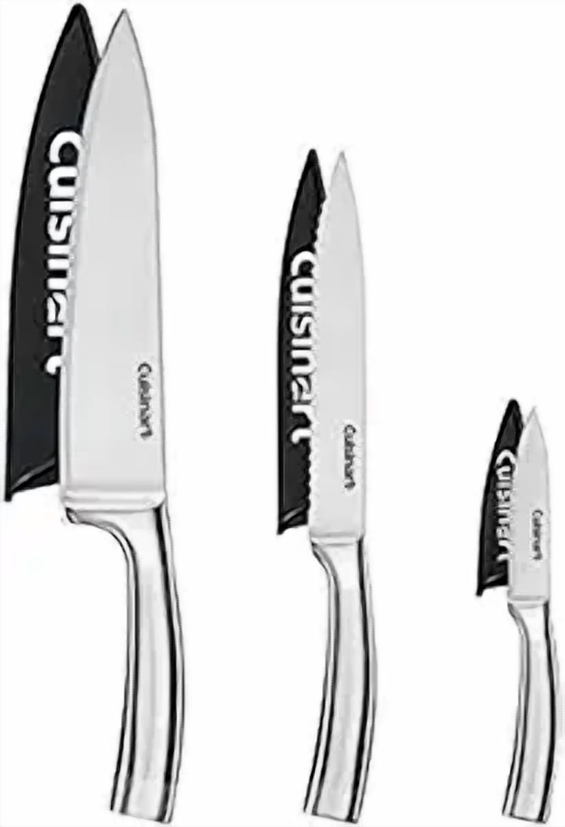 Cuisinart C77SS-3P Graphix Collection 3-Piece Set, Stainless Steel