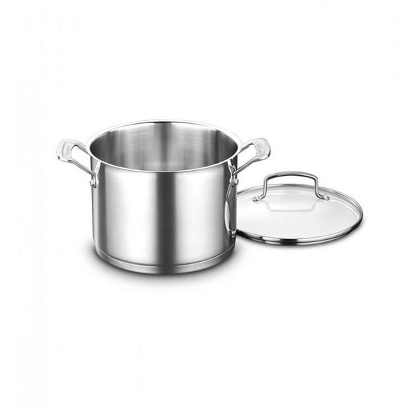 Cuisinart Professional Series Stainless Stockpot with Cover - 6 QT Pot, 1.0 CT