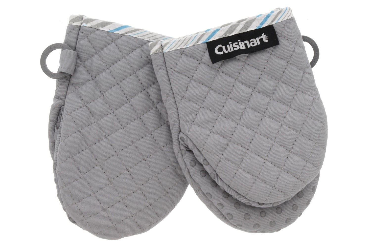Cuisinart 2 pack Silicone Mini Oven Mitts Christmas Holiday Themed