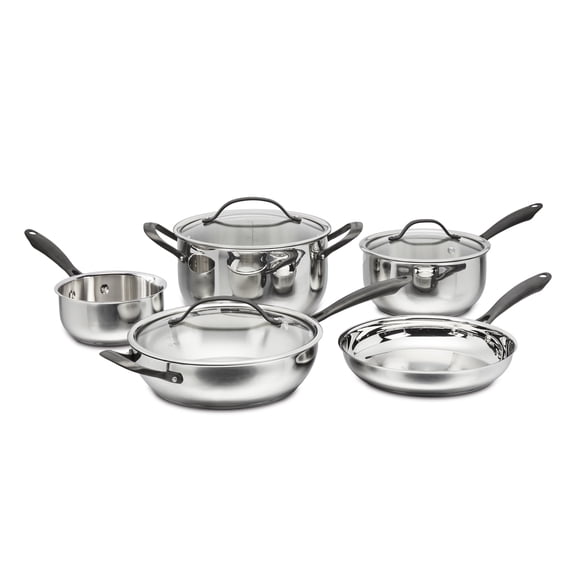 Cuisinart Radiant Pro Stainless with Brushed Titanium Finish 8-Pc Set