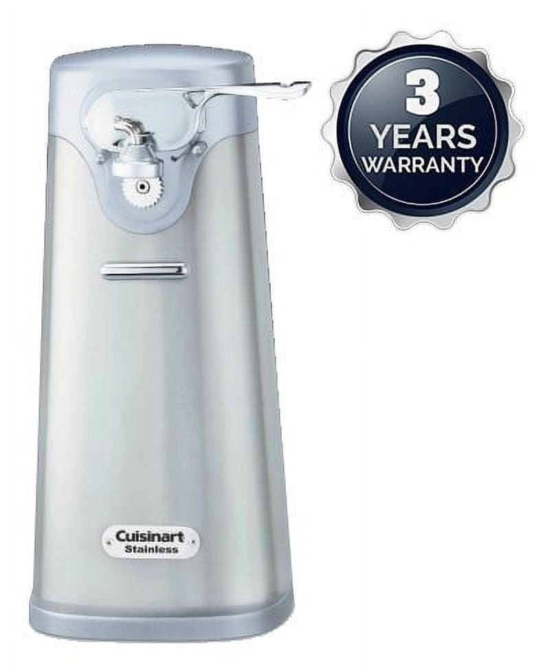 Cuisinart Deluxe Brushed Stainless Steel Can Opener