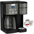 Cuisinart SS15BKSP1 12 Cup Coffeemaker and Single Serve Brewer Black