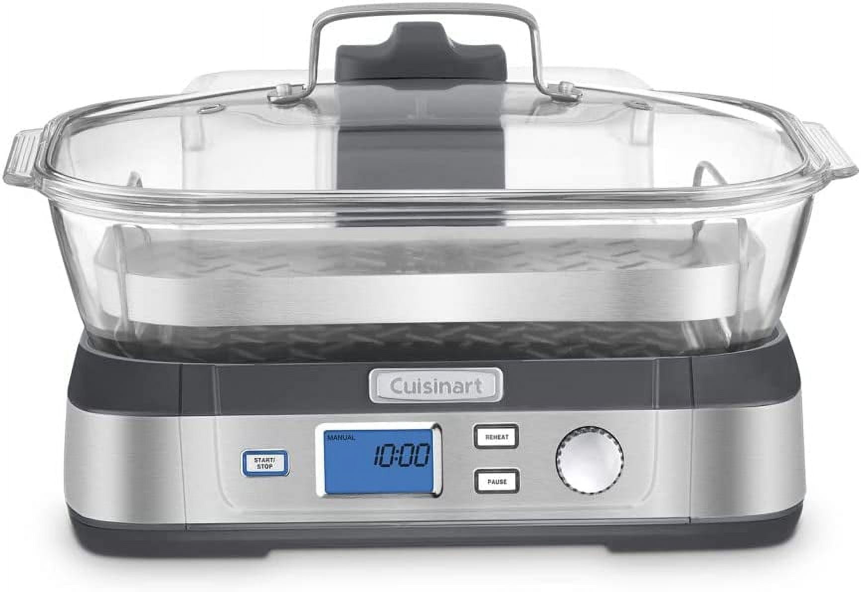 Cuisinart STM-1000 Cook Fresh Digital Glass Steamer, One