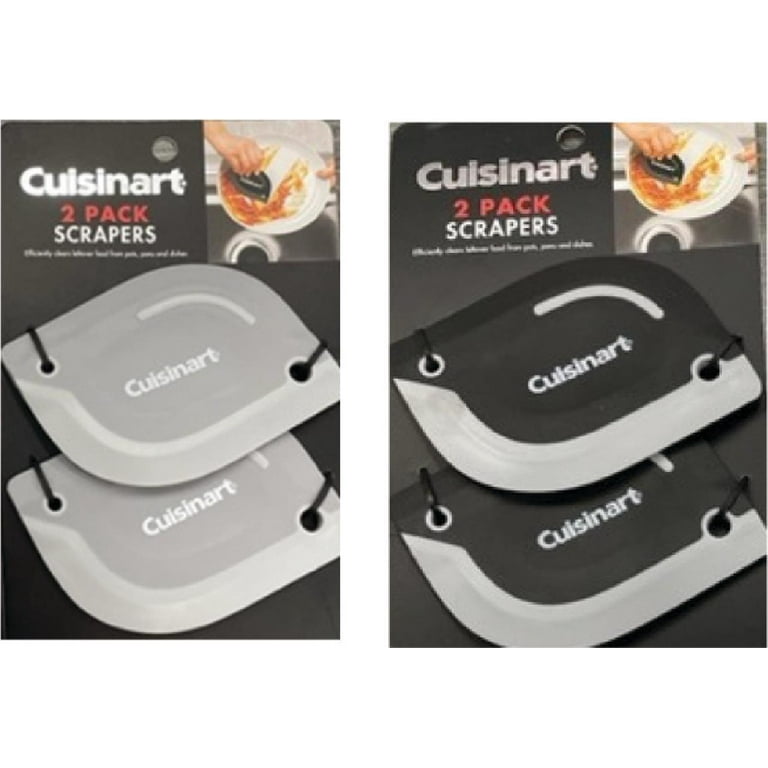 Set Of 2 Plastic Pan Scraper Pot Scraper For Kitchen Cleaning Durable  Dish/Bowl Scraper Tools