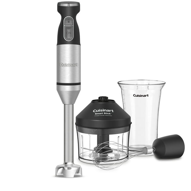 Cuisinart Smart Stick® Variable Speed Hand Blender w/3 Cup Chopper, CSB