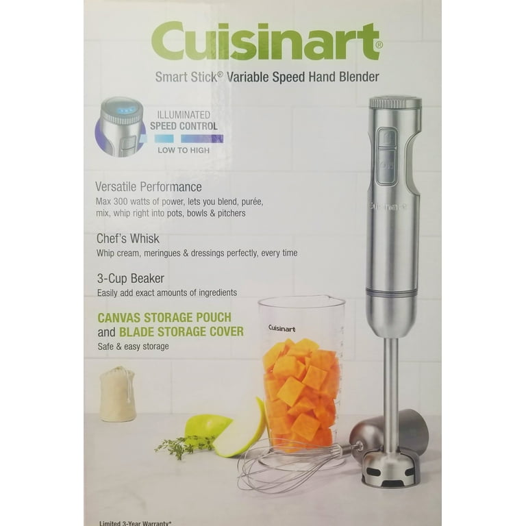 Cuisinart HB400PC Variable Speed Immersion Blender with Food